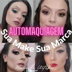 Imagem de capa para o Curso online AUTOMAQUIAGEM - SUA MAKE SUA MARCA