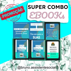 Imagem de capa para o Ebook SUPER COMBO EBOOKs DO SUAS