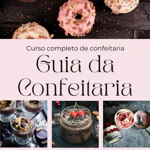 Imagem de capa para o Ebook Guia da Confeitaria