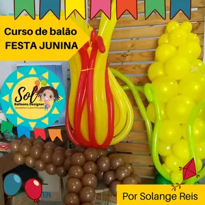 Imagem do curso Festa Junina de Balões 