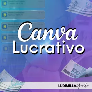 Imagem de capa para o Curso online Canva Lucrativo