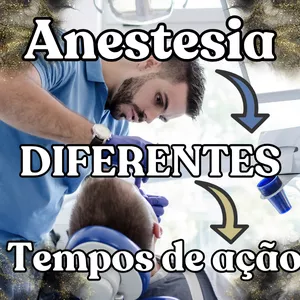 Imagem de capa para o Ebook PDF - TEMPO de AÇÃO de CADA ANESTÉSICO local - Introdução  - Aula 26