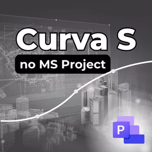 Imagem de capa para o Ebook [Venda Suspensa] Curva S em 5 Passos no MS Project