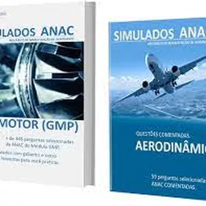 Imagem de capa para o Ebook Simulados Bancada ANAC (GMP)