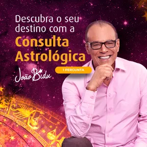 Imagem de capa para o Curso online Consulta Astrológica com João Bidu - 1 Pergunta