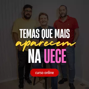 Imagem de capa para o Curso online UECE | Ciências Humanas | Temas que mais aparecem na UECE