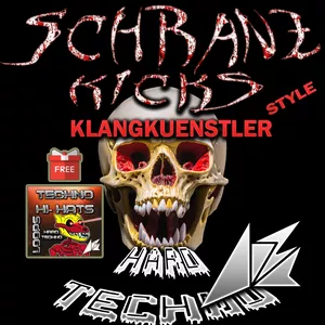 Cover image for Online course TECHNO SCHRANZ KICKS KLANGKUENSTLER STYLE VOL 1 + GIFT HI HATS FOR HARD TECHNO