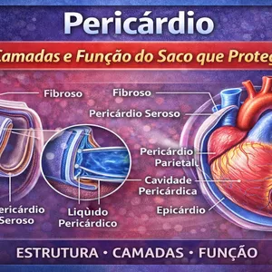 Imagem de capa para o Ebook Pericárdio: Estrutura, Camadas e Função do Saco que Protege o Coração