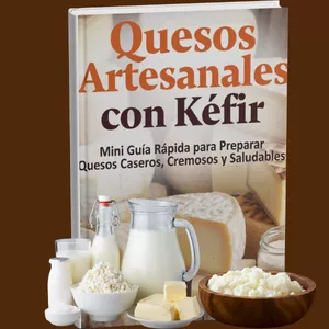 Imagen de portada para Curso online Quesos Artesanales con Kéfir: Mini Guía Rápida para Preparar Quesos Caseros, Cremosos y Saludables