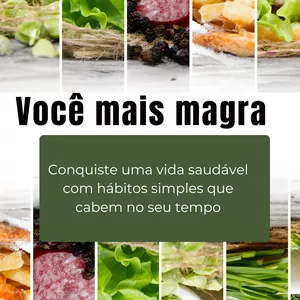 Imagem de capa para o Ebook Você mais magra! 