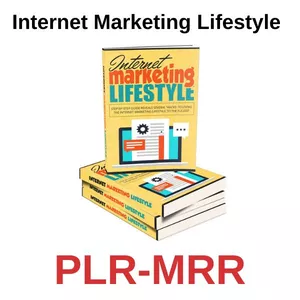Cover image for Ebook Internet Marketing Lifestyle PLR