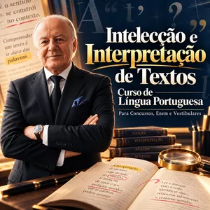 Imagem do curso CURSO DE LÍNGUA PORTUGUESA: INTELECÇÃO E INTERPRETAÇÃO DE TEXTOS