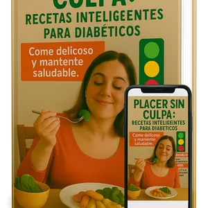 Imagen de portada para Curso online Placer Sin Culpa Recetas Inteligentes para Diabéticos + 40 Recetas