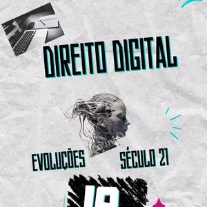 Imagem de capa para o Ebook Direito Digital e as evoluções no século XXI