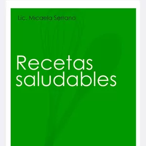 Imagen de portada para Ebook E-Book Recetas Saludables