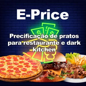 Imagem do curso E-Price (Precificação de pratos para restaurante e dark kitchen)