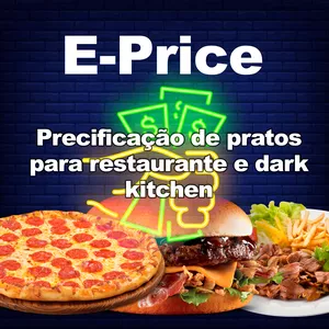 Imagem principal do produto E-Price (Precificação de pratos para restaurante e dark kitchen)