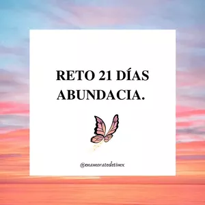 Imagen de portada para Ebook Reto: 21 días de abundancia @enamoratedetimx 