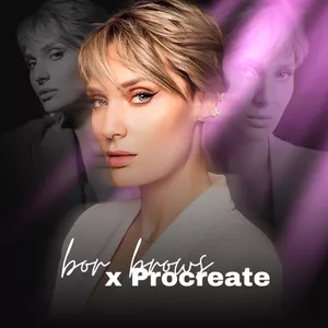 Imagen de portada para Curso online Bor Brows x ProCreate By: Belén Estévez.