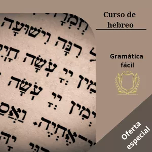 Imagen de portada para Curso online CURSO DE HEBREO (GRAMÁTICA FÁCIL)