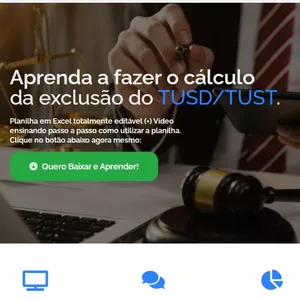 Imagem de capa para o Curso online Restituição do ICMS da Energia (Planilha totalmente editável + Vídeo ensinando passo a passo)