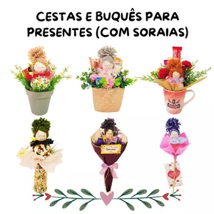 Imagem de capa para o Ebook CESTAS E BUQUÊS PARA PRESENTES (COM SORAIAS)