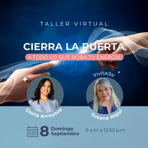 Imagen de portada para Curso online Cierra la puerta – A todo lo que roba tu energía