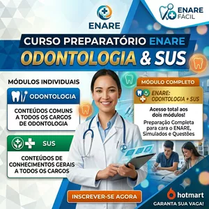 Imagem do curso PREPARATÓRIO ENARE SUS E ODONTOLOGIA