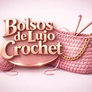 Imagen de portada para Curso online  Bolsos de Lujo Crochet
