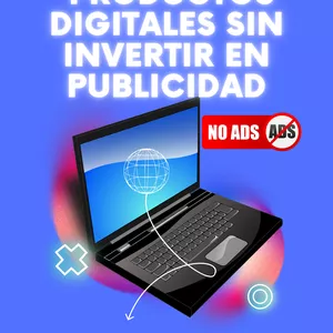 Imagen de portada para Ebook  Productos Digitales SIN INVERTIR EN PUBLICIDAD