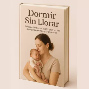 Imagen de portada para Ebook "Dormir sin Llorar" Mi experiencia real para lograr noches tranquilas con apego y sin estrés 
