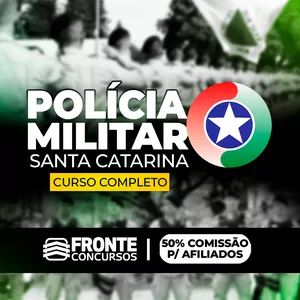 Imagem de capa para o Curso online POLÍCIA MILITAR DE SANTA CATARINA