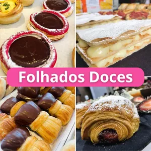 Imagem de capa para o Curso online FOLHADOS DOCES 2.0