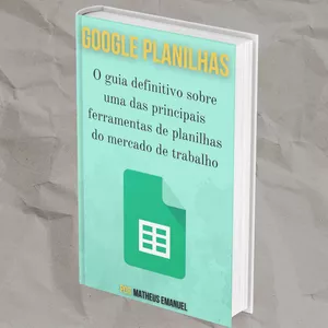 Imagem de capa para o Ebook Guia do Google Planilhas | E-book