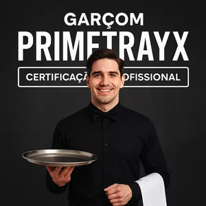 Imagem do curso Garçom PrimeTrayX – Certificação Profissional 