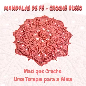 Imagem de capa para o Curso online Mandalas de Fé com Crochê Russo