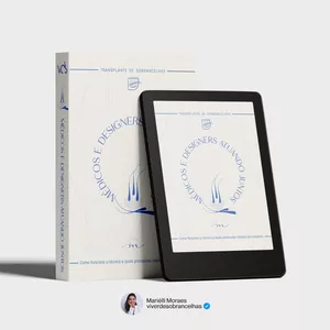 Imagem de capa para o Ebook Transplante de Sobrancelhas para designers