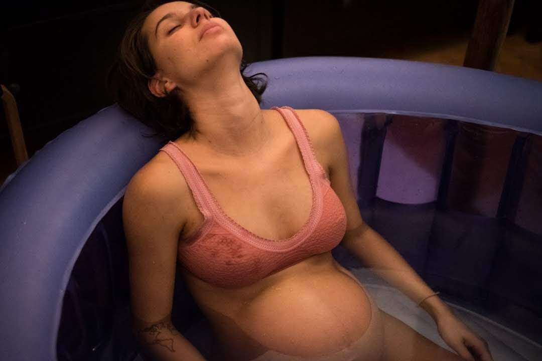 Gestante em trabalho de parto