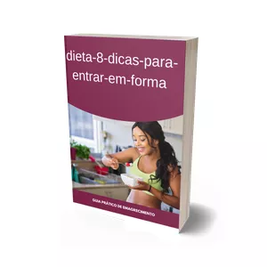Imagem de capa para o Ebook dieta-8-dicas-para-entrar-em-forma