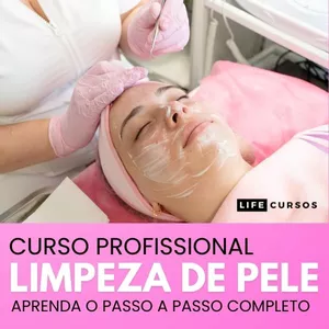 Imagem de capa para o Curso online Curso Profissional de Limpeza de Pele Facial