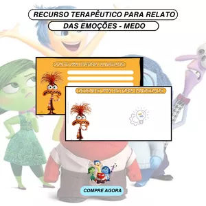 Imagem de capa para o Ebook RELATO DAS EMOÇÕES - ANSIEDADE 