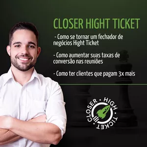 Imagem de capa para o Curso online Closer High Ticket