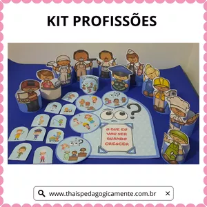Imagem de capa para o Ebook KIT PROFISSÕES
