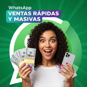 Imagen de portada para Curso online 📲WHATSAPP VENTAS RÁPIDAS Y MASIVAS