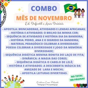 Imagem de capa para o Curso online Combo Mês de Novembro - Ed. Infantil e Anos Iniciais