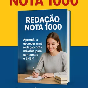 Imagem de capa para o Ebook Redação nota 1000