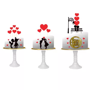 Imagen de portada para Curso online ¡Crea Toppers de Amor Inolvidables! Moldes Descargables para Cake Toppers Románticos