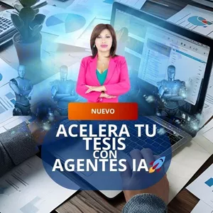 Imagen de portada para Curso online Agentes de Inteligencia Artificial para acelerar tu TESIS con Éxito | Rocio Lima 🧠🚀