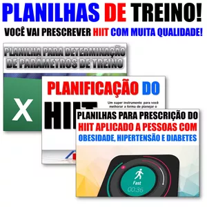 Imagem do curso Planilhas para prescrição de HIIT