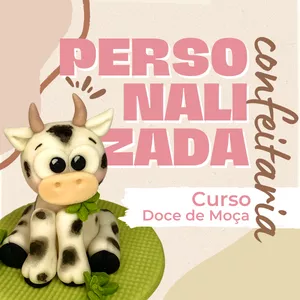 Imagem de capa para o Curso online Confeitaria Criativa | Doce de Moça
